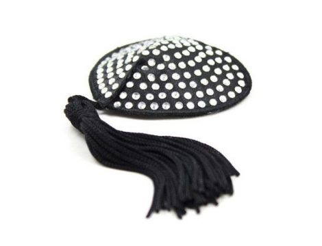 Heart shine nipples tassels (argento)