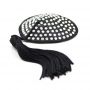 Heart shine nipples tassels (argento) - 2