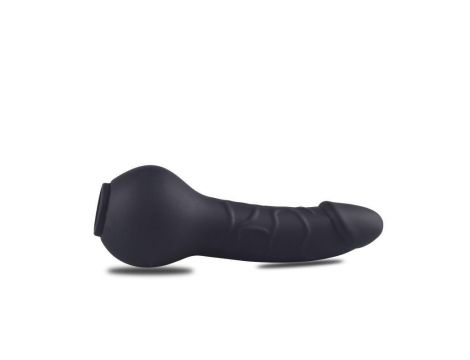 Cintura regolabile strap-on Black con fallo realistico - 5
