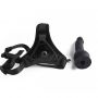 Cintura regolabile strap-on Black con fallo realistico - 5