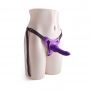 Regulowany strap on z realistycznym dildo Toyz4lovers fioletowy 14 cm - 6