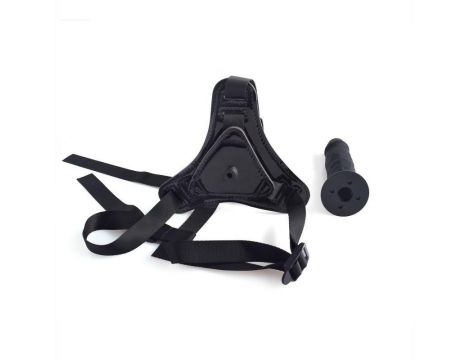 Cintura strap-on con fallo realistico Black Toyz4Lovers - 7