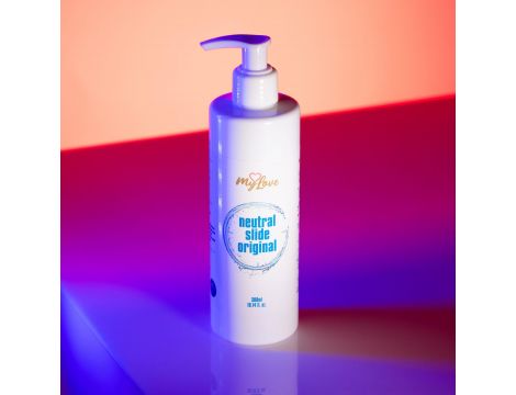 Żel intymny neutralny bezzapachowy MyLove Slide Original 300 ml - 4