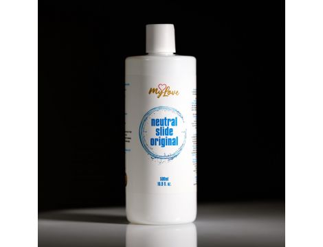 Żel intymny neutralny bezzapachowy MyLove Slide Original 500 ml - 3