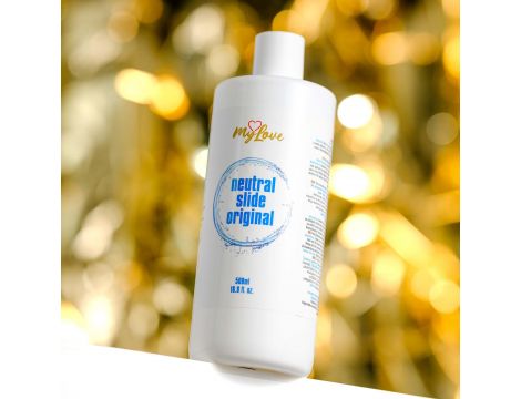 Żel intymny neutralny bezzapachowy MyLove Slide Original 500 ml - 4