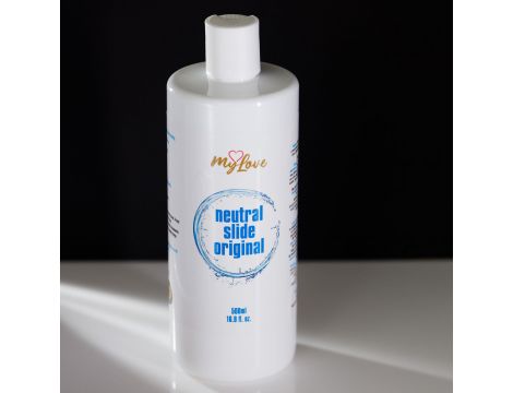 Żel intymny neutralny bezzapachowy MyLove Slide Original 500 ml - 6