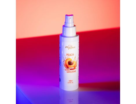 Żel intymny smakowy brzoskwiniowy MyLove Sensitive 100 ml - 4