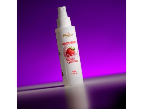 Żel intymny MyLove Taste Slide Sensitive truskawkowy 100 ml - 4