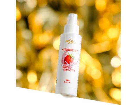 Żel intymny MyLove Taste Slide Sensitive truskawkowy 100 ml - 2