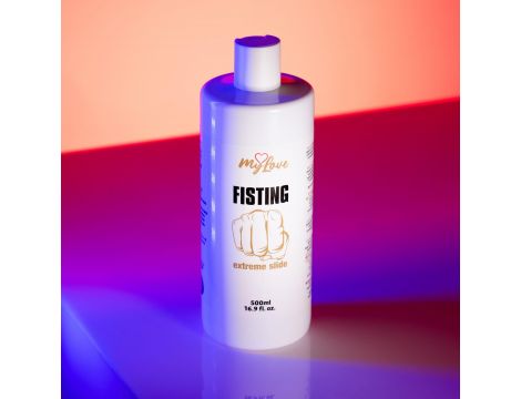 Żel do fistingu MyLove Extreme Slide wiśniowy 500 ml - 2