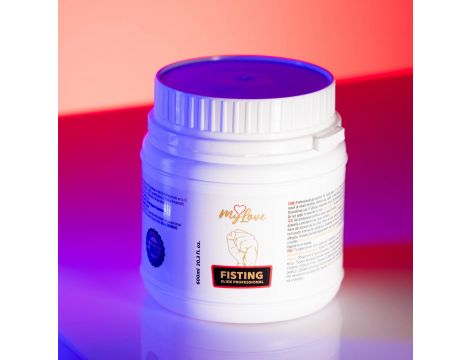 Żel do fistingu profesjonalny MyLove wiśniowy 600 ml - 9