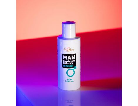 Żel stymulujący MyLove Man o aromacie kawy 150 ml - 3