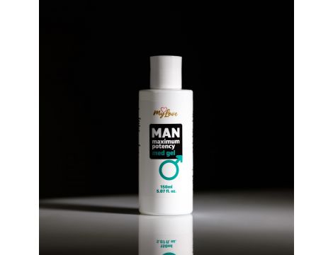 Żel stymulujący MyLove Man o aromacie kawy 150 ml - 2