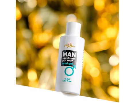 Żel stymulujący MyLove Man o aromacie kawy 150 ml - 8