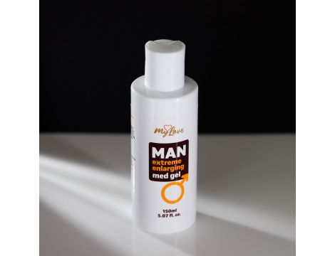 Żel powiększający ekstremalny MyLove Man kokosowy 150 ml - 5