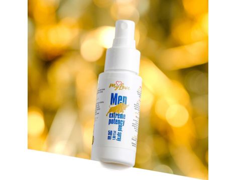 Spray MyLove Man Extreme Potency rozgrzewający kawy 50 ml - 2