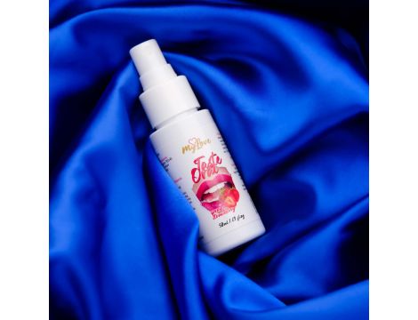 Spray do seksu oralnego MyLove truskawkowy 50 ml - 5