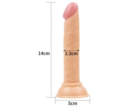 5"" Enduro Blaster Realistic Dong Flesh - 5
