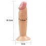 6"" Enduro Blaster Realistic Dong Flesh - 8