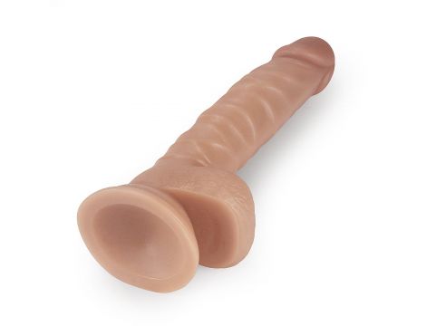 8.5"" Real Extreme Dildo Flesh - 5