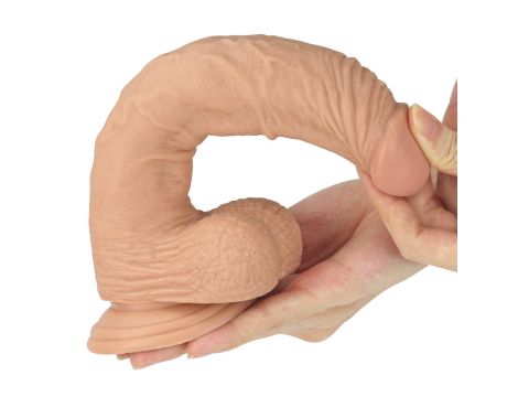 9.5'' Real Extreme Dildo Flesh - 3
