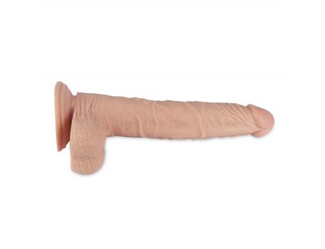 9'' Real Extreme Vibrating Dildo - 3