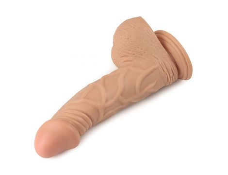 9"" Real Extreme Dildo Flesh - 4
