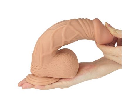 9"" Real Extreme Dildo Flesh - 3