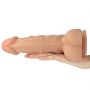 9"" Real Extreme Dildo Flesh - 3