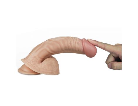 8.5"" Real Extreme Dildo Flesh - 3