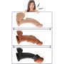 8.5"" Real Extreme Dildo Flesh - 3