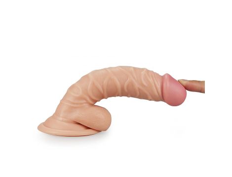 7.5"" Real Extreme Dildo Flesh - 2