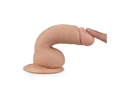 7"" Real Extreme Dildo Flesh - 2