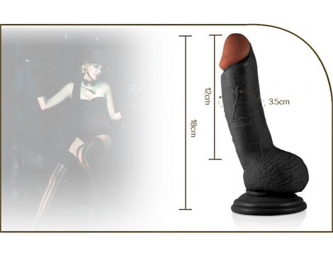 7"" Real Extreme Dildo Flesh - 5