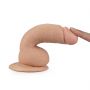 7"" Real Extreme Dildo Flesh - 3