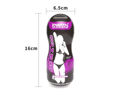 Sex In A Can Vagina Stamina Tunnel - Vibrating - 4