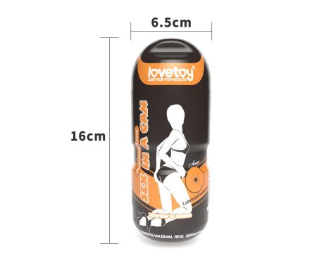 Sex In A Can Anus Lotus Tunnel - Vibrating - 3