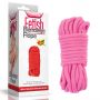 10 meters Fetish Bondage Rope Pink - 7
