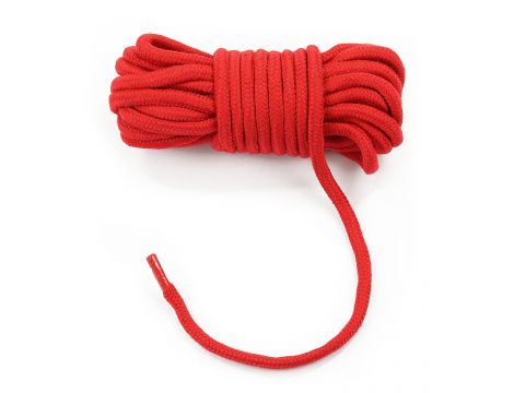 10 meters Fetish Bondage Rope Red - 2