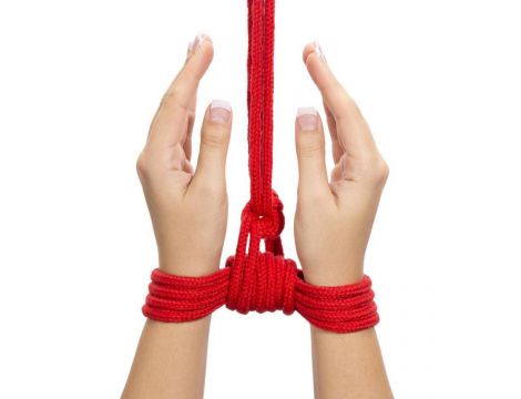 10 meters Fetish Bondage Rope Red - 5