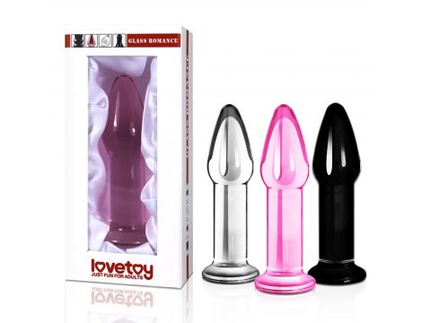 5" Glass Romance Black - 4