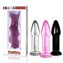 5" Glass Romance Black - 5