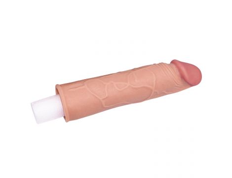 Add 1"" Pleasure X Tender Penis Sleeve Flesh - 4