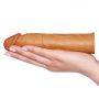 Add 1"" Pleasure X Tender Penis Sleeve Brown - 5