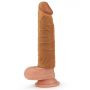 Add 1"" Pleasure X Tender Penis Sleeve Brown - 4