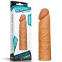 Add 1"" Pleasure X Tender Penis Sleeve Brown - 6