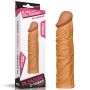 Add 2"" Pleasure X Tender Penis Sleeve Brown - 5