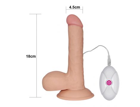 7.5"" The Ultra Soft Dude Vibrating - 7