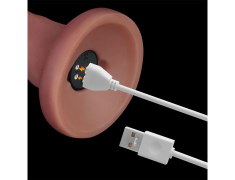 8'' Vibrating Dual Density Power Cock - 7