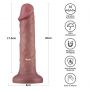 8'' Vibrating Dual Density Power Cock - 18